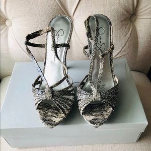 Jessica Simpson Snake Skin Heels